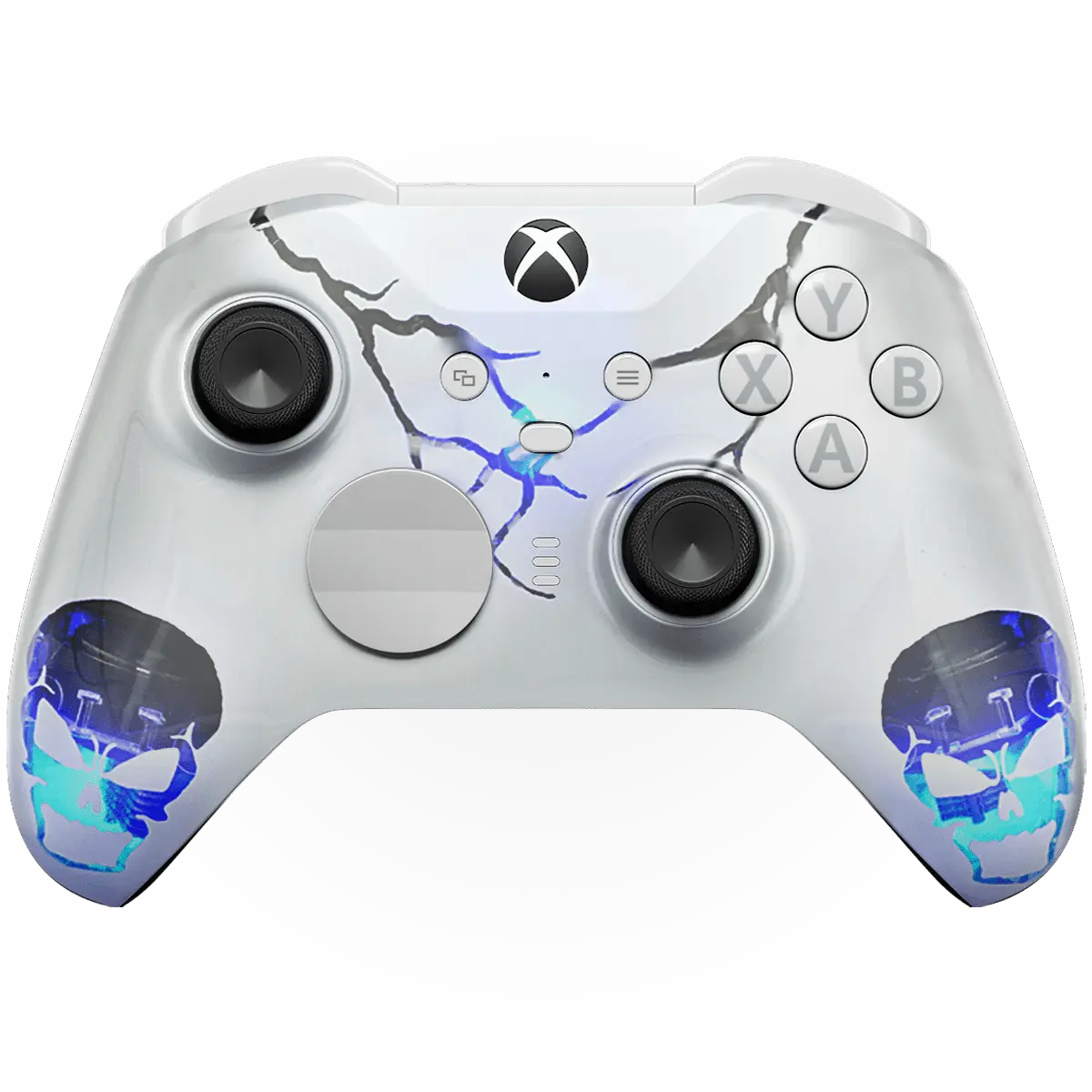MODDEDZONE ILLUMINATING SKULLS CORE XBOX ELITE SERIES 2 CUSTOM MODDED CONTROLLER