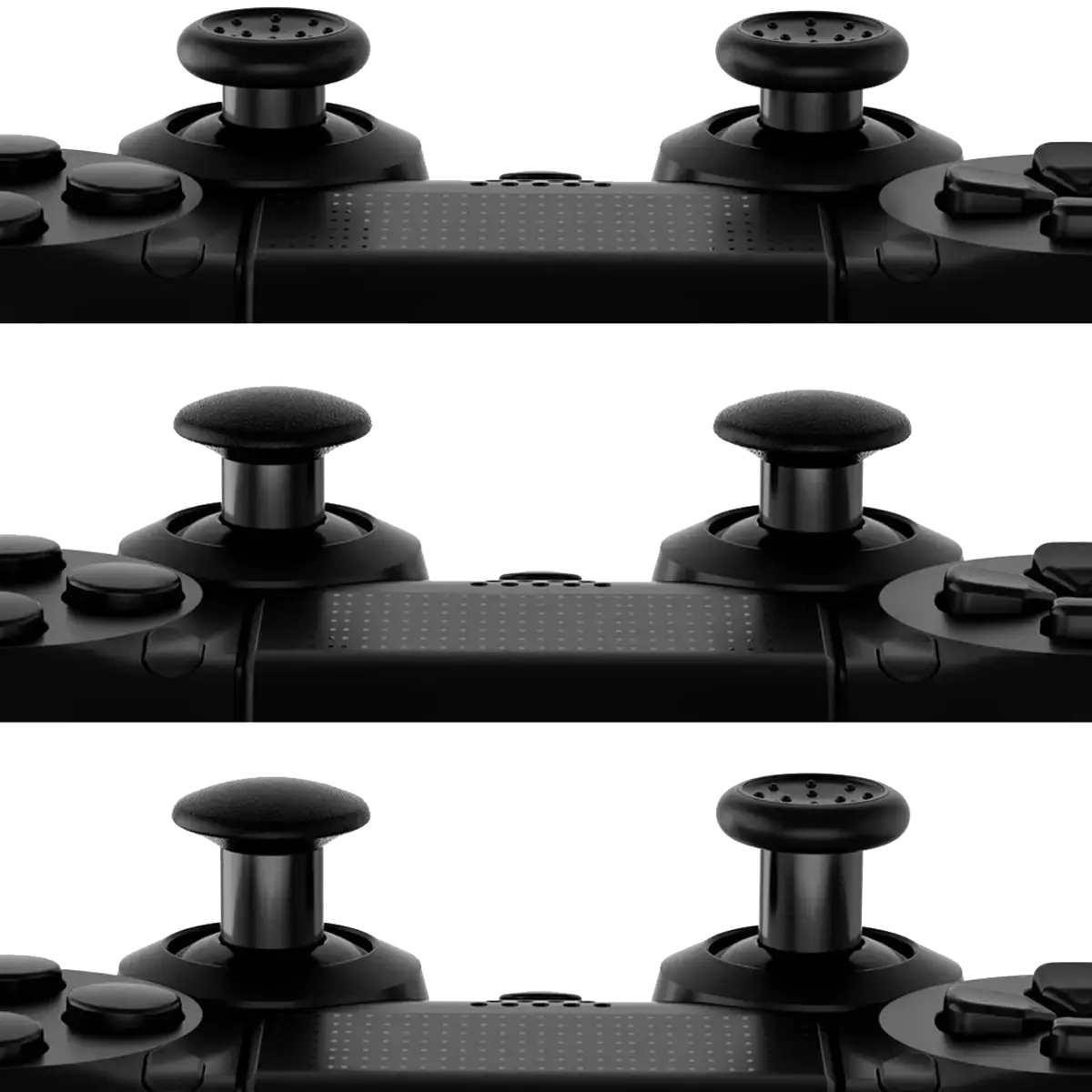 MODDEDZONE MIDNIGHT BLACK EXTREME PS5 SMART PRO CUSTOM MODDED CONTROLLER - Image 5
