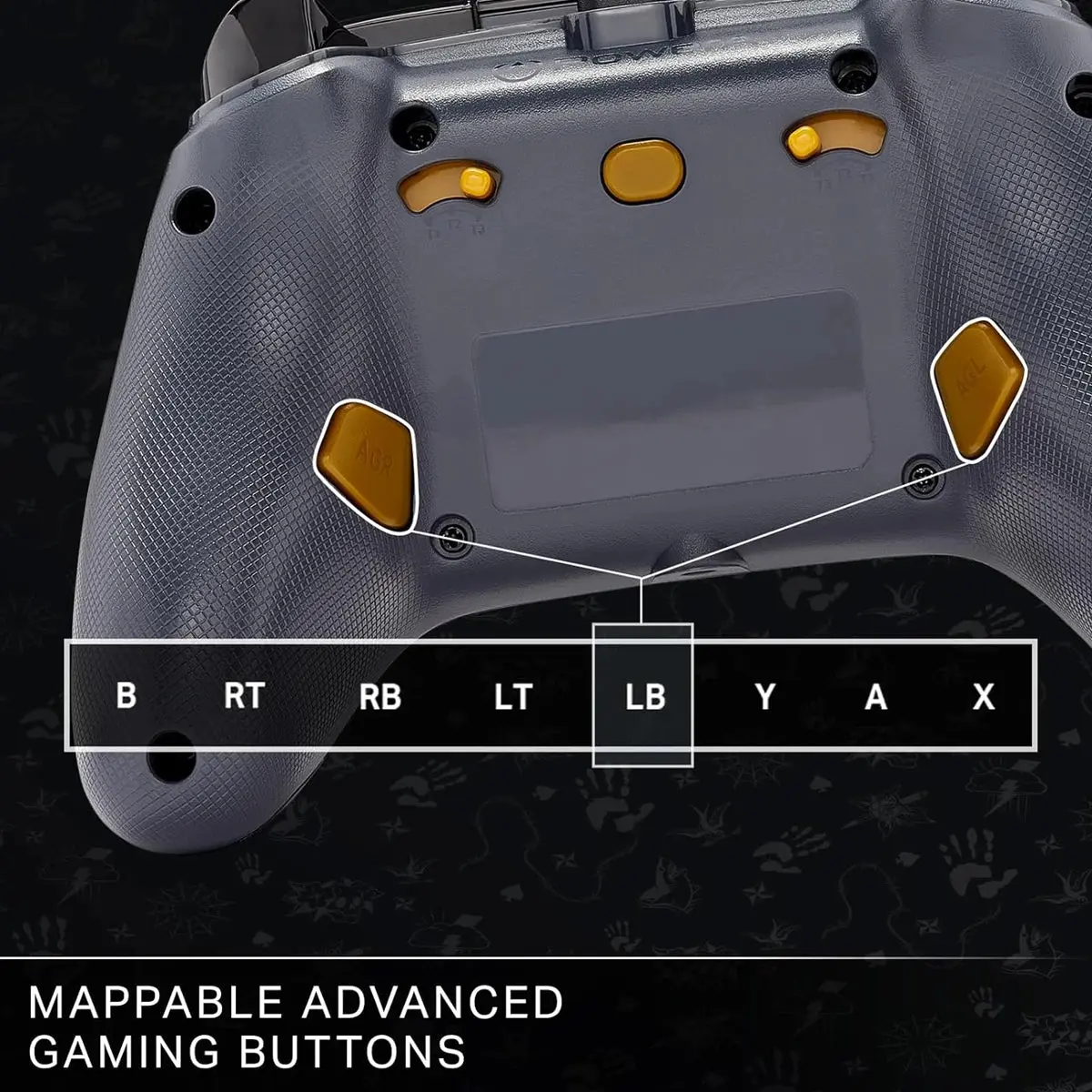 PowerA Advantage Wired Controller for Xbox Series X|S With 2 Re-mappable Buttons - Fortnite Midas - Image 5