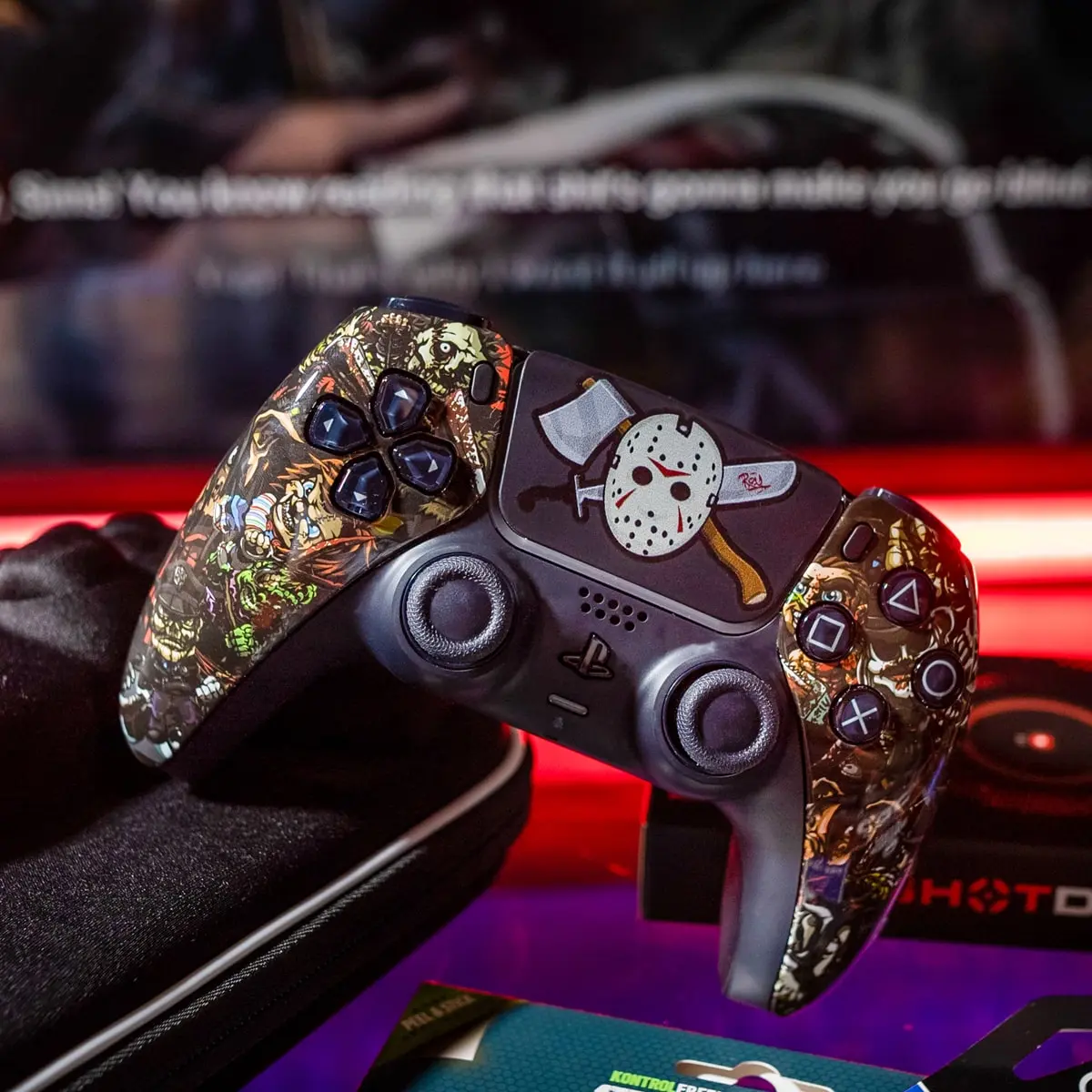 MODDEDZONE SCARY PARTY PS5 CUSTOM MODDED CONTROLLER - Image 6