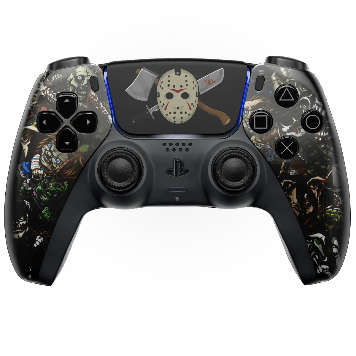 MODDEDZONE SCARY PARTY PS5 CUSTOM MODDED CONTROLLER - Image 7