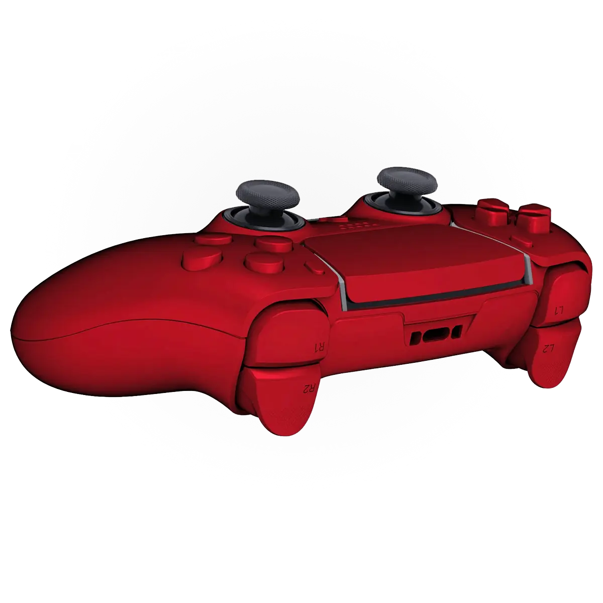 MODDEDZONE SOFT TOUCH RED PS5 DualSense Edge Custom Modded Wireless Controller - Image 5