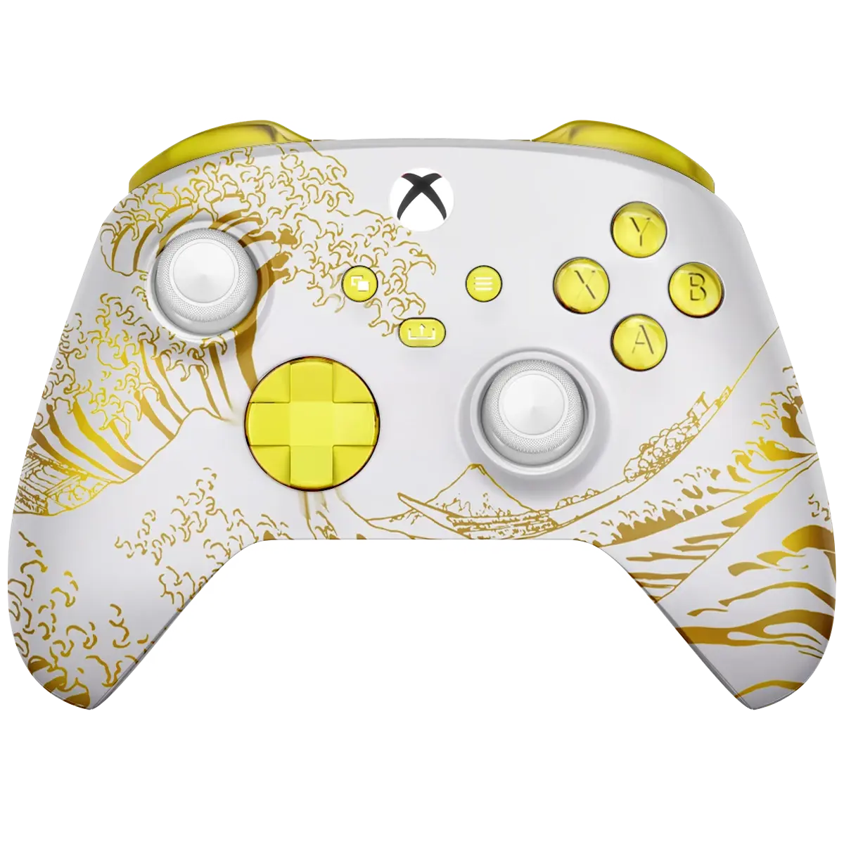 MODDEDZONE WHITE WAVE XBOX SERIES X CUSTOM MODDED CONTROLLER